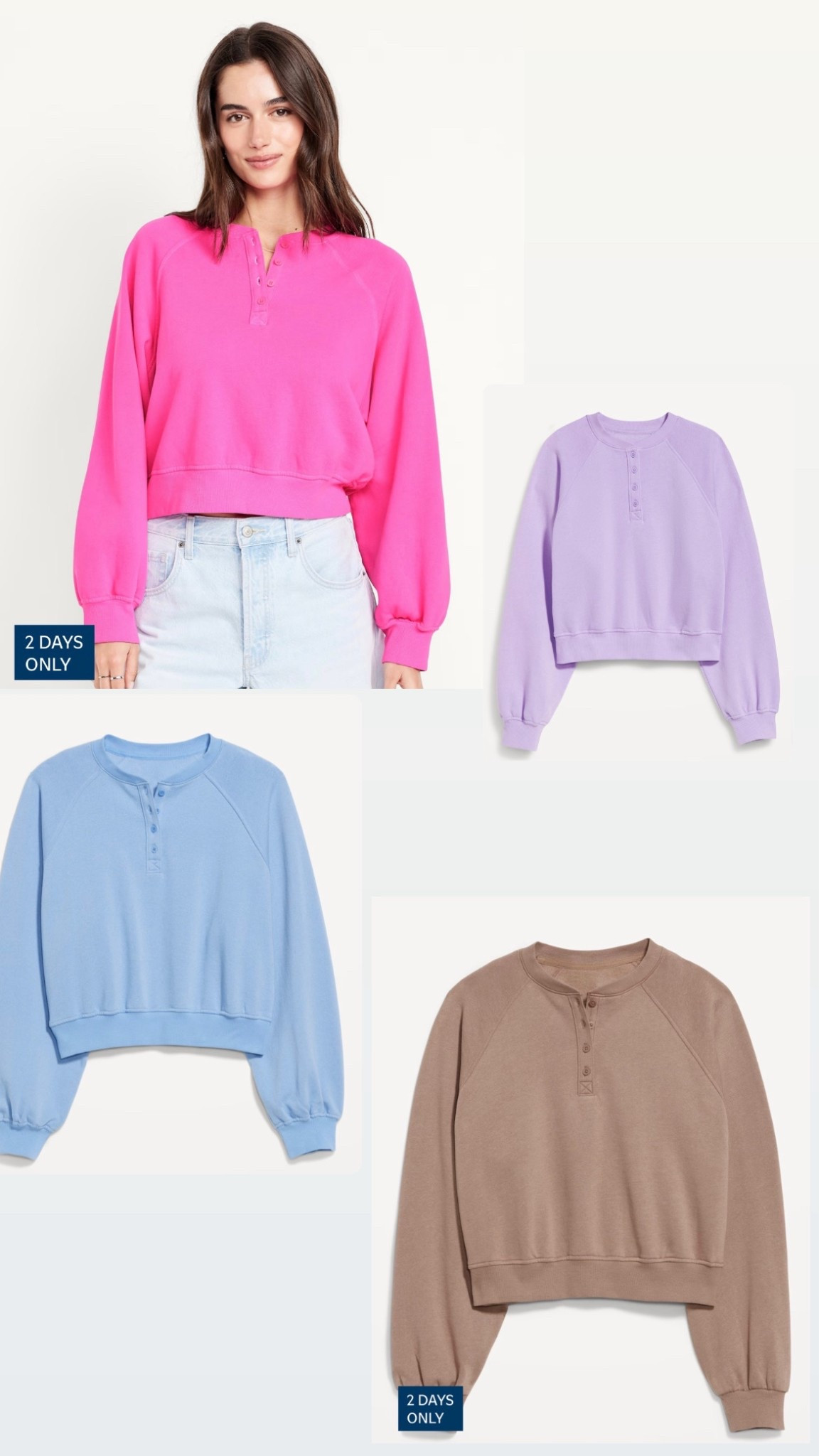 Old navy sweatshirts 50% off two days only!!! Score this piece for only $19! 🤩

#LTKSeasonal #LTKSaleAlert #LTKFindsUnder50
