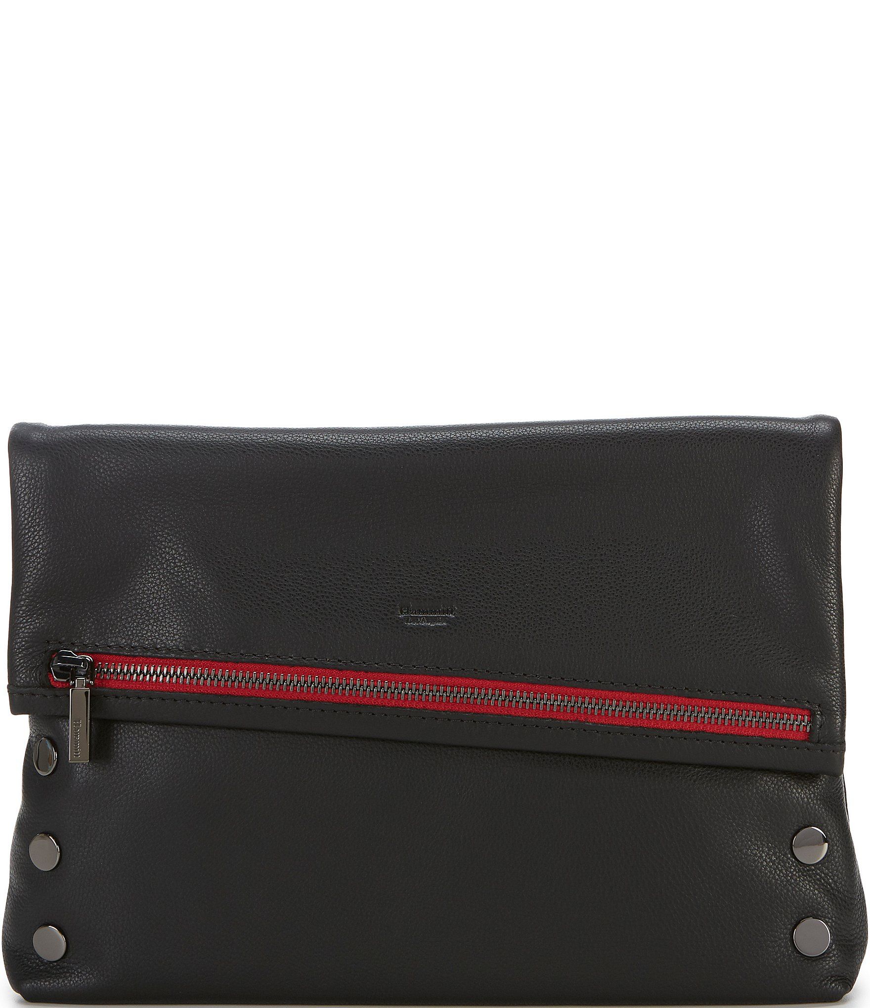 VIP Black Fold-Over Large Crossbody Bag | Dillard's