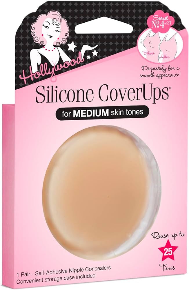 Hollywood Fashion Secrets Silicone Coverups, Hypoallergenic, Reusable, Washable, Gentle on Skin, ... | Amazon (US)