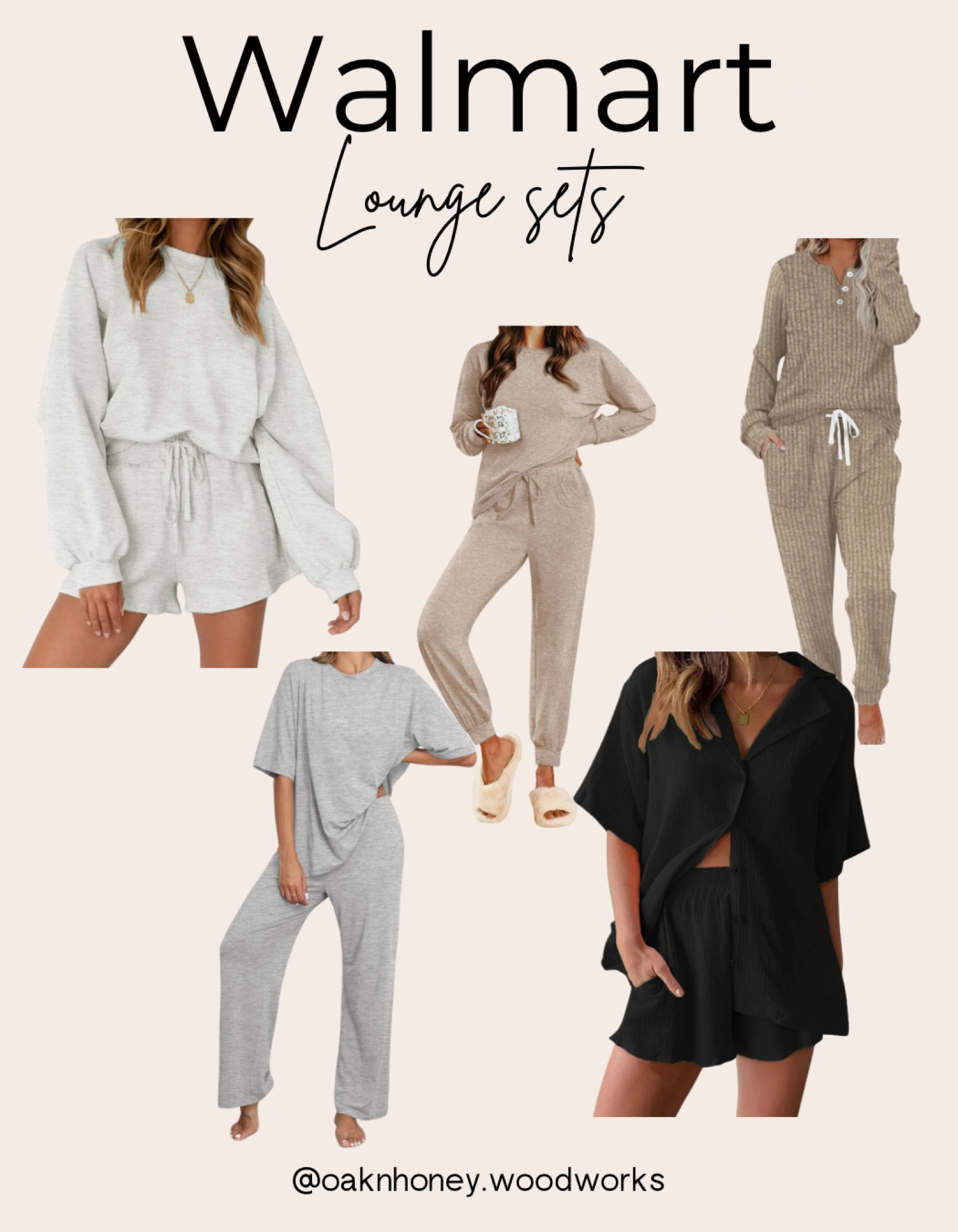 Walmart lounge sets that make you feel put together. #onsale #walmart #loungesets 

#LTKStyleTip #LTKFindsUnder50 #LTKSaleAlert