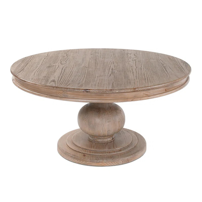 Dadeville Round Solid Wood Dining Table | Wayfair North America