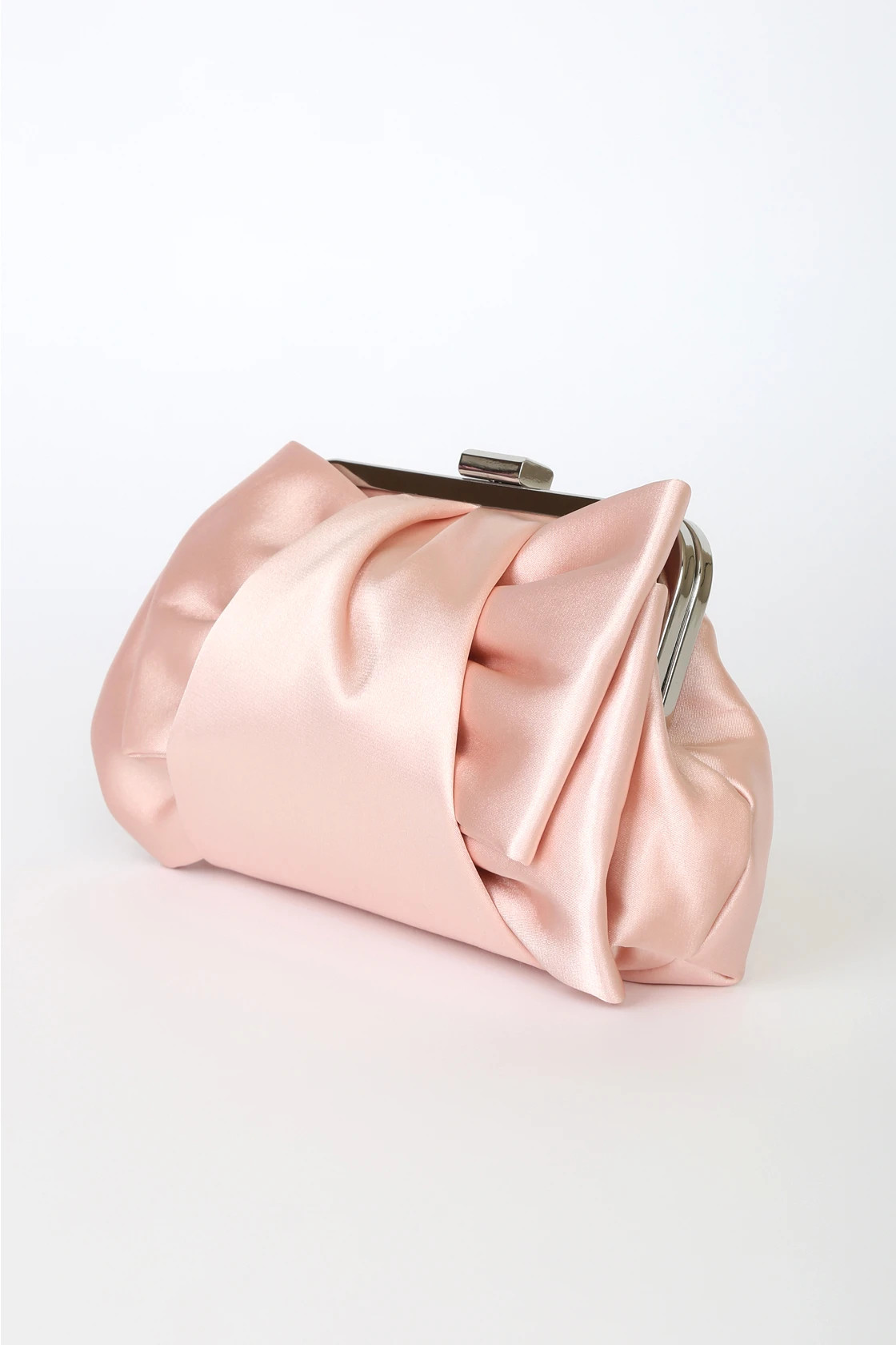 Something Special Light Pink Satin Clutch | Lulus (US)