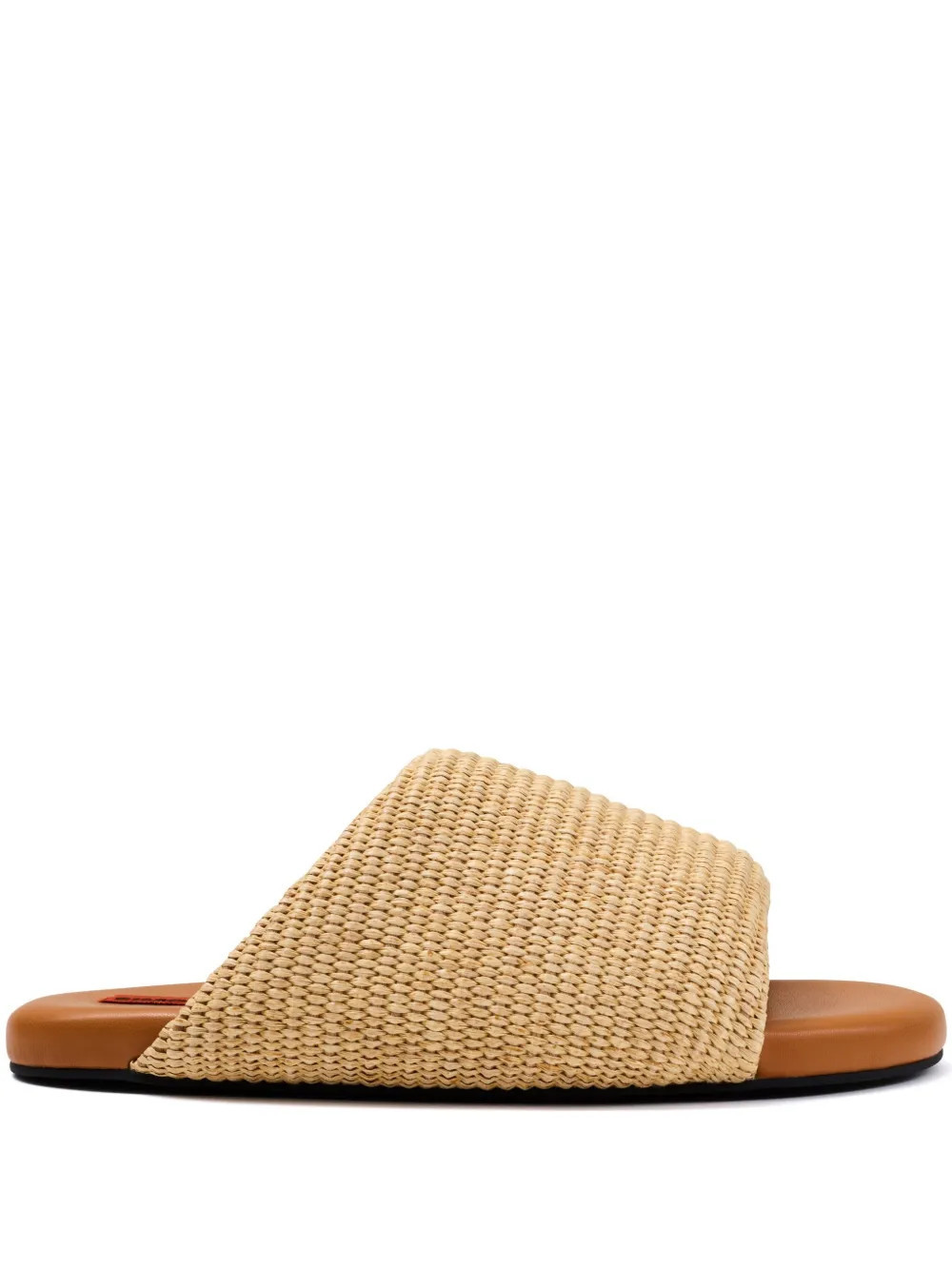 Simon Miller Raffia Bubble slides - Neutrals | Farfetch Global