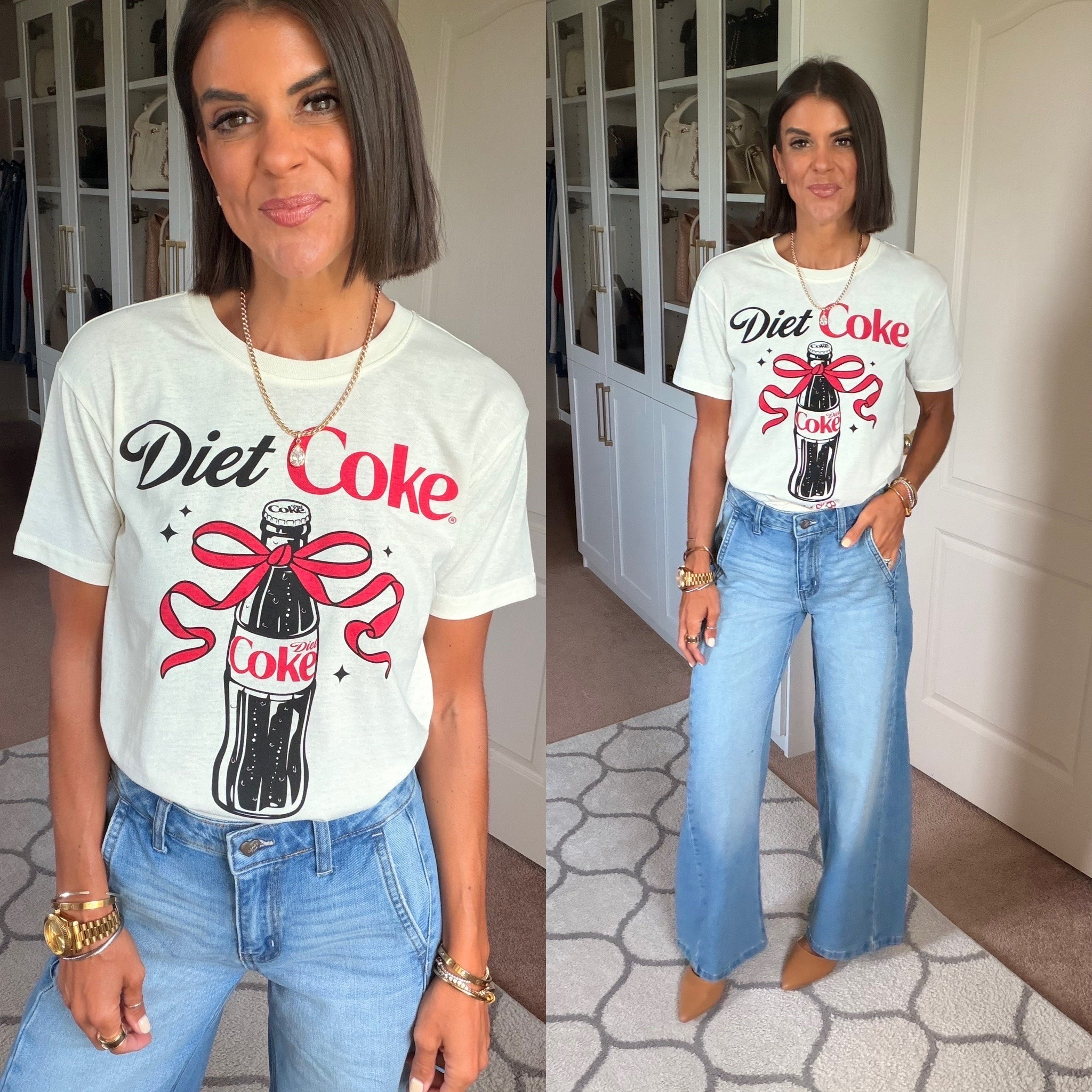 New Walmart graphic tee! So so good! Size xs in tee, size 1 in jeans

#LTKSaleAlert #LTKootd #LTKSeasonal