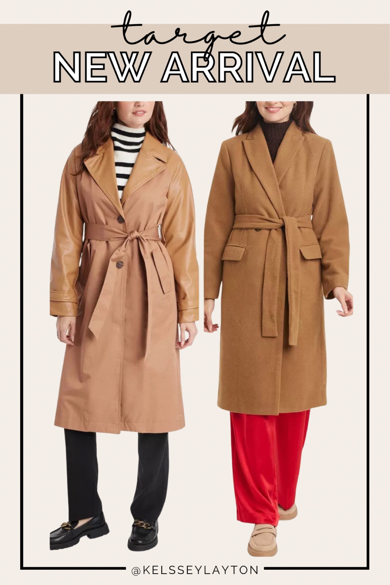 Target new arrival, trench an wrap coats 

#LTKfindsunder50 #LTKSeasonal