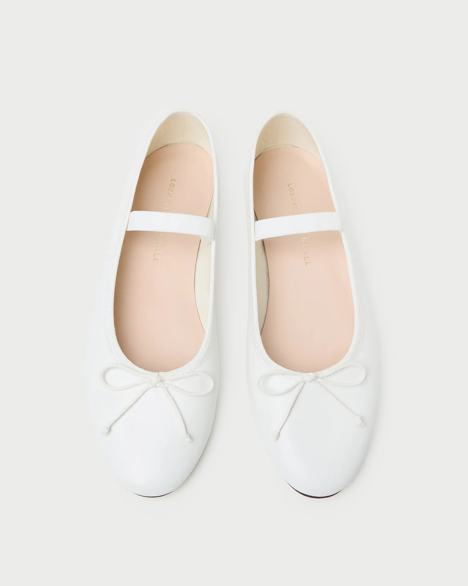 Leonie Ivory Leather Ballet Flat | Loeffler Randall