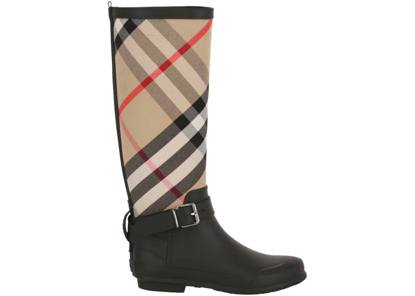 Burberry House Check Rain BootsArchive Beige Black (Women's) | StockX