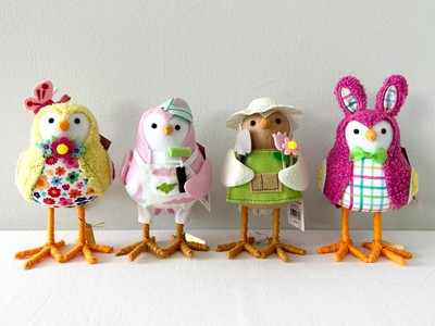 NEW! 2025 Target Spring Birds Complete Set of 4 Spritz Easter Featherly Friends | eBay US