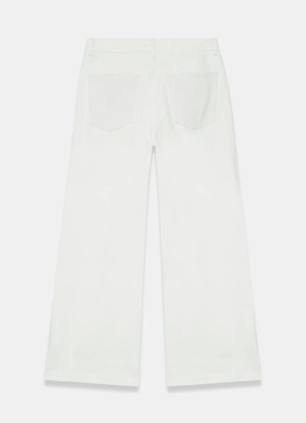 Cream Ankle Wide Leg Jeans | Mint Velvet