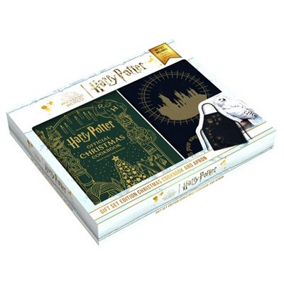 Harry Potter: Gift Set Edition Christmas Cookbook and Apron - by  Jody Revenson & Elena Craig (Mixed Media Product) | Target