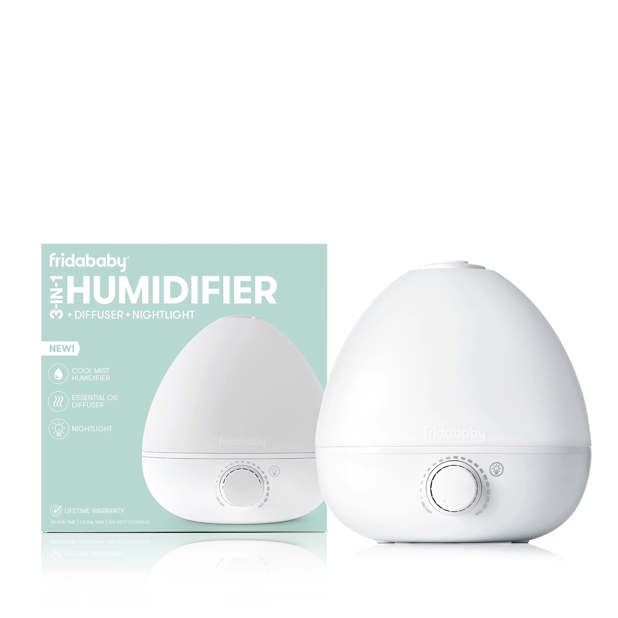 Fridababy BreatheFrida 3-in-1 Humidifier, Diffuser and Nightlight - Walmart.com | Walmart (US)