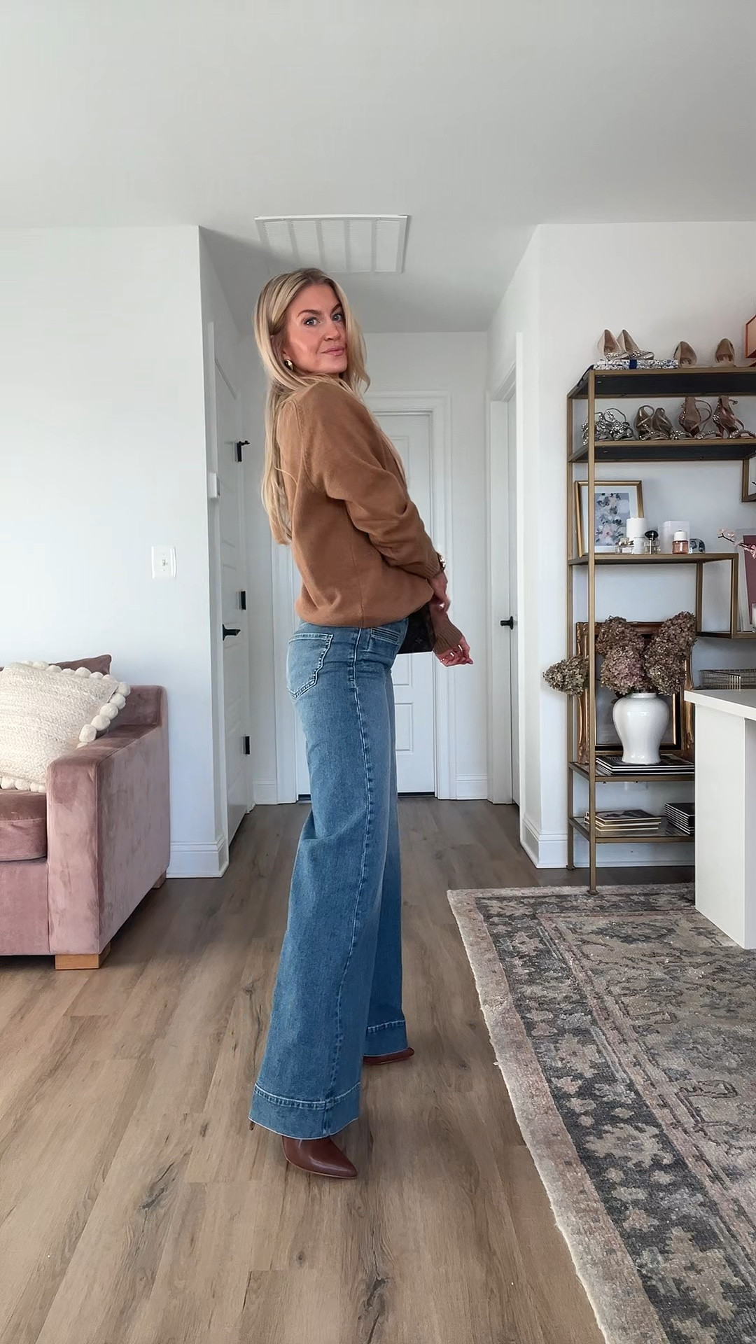 Frame Le Hardy Wide Leg Jeans curated on LTK