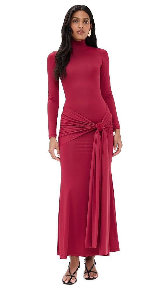 Bardot Women's Alix Maxi Tie Front Dress | Amazon (US)