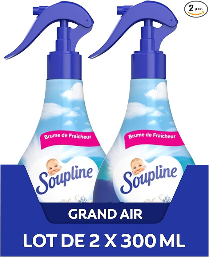 SOUPLINE Spray Brume de Linge Parfum Grand Air, Brume Parfumée pour Linge de Maison et Vêtement... | Amazon (FR)