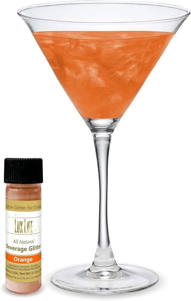 Lux Life Edible Glitter for Drinks – 100% Natural Ingredients, Made in USA – Food Grade Brew ... | Amazon (US)