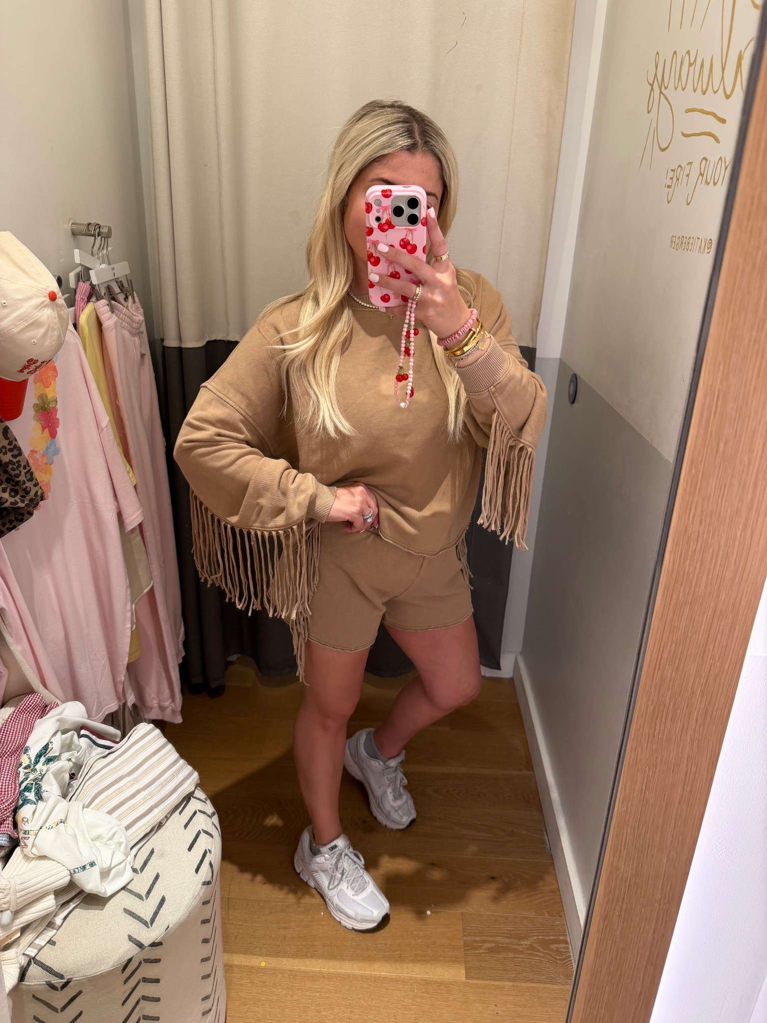 @Aerie fringe set on sale
Size small

#LTKxAerie #LTKSaleAlert