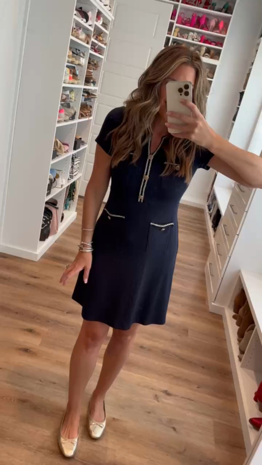 Chic and classic summer work wear in neutral tones—all from Amazon. I love a polished piece that looks professional but can also transition into happy hour! In a small knit dress, ballet flats and accessories- fits tts. Shop dandy, neutral, classic, work outfit, old money, timeless, closet staple, teacher outfits

#LTKFindsUnder50 #LTKWorkwear #LTKStyleTip