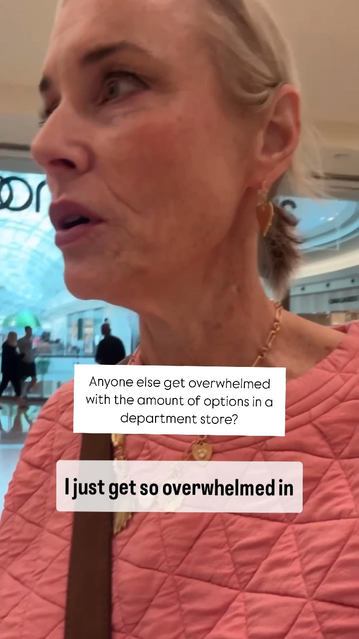 Tell me I’m not the only one who walks into a department store and instantly feels overwhelmed! 😅 

I stepped into Bloomingdale’s thinking I’d just browse, and within seconds, I had no idea where to go or what to look at—so. many. options. If I actually took my time, I’d be in there for four hours (and probably still not see everything).

At this point in life, I’ve learned shopping is either a mission or a marathon—you either go in with a plan or clear your schedule for the long haul. There is no in-between!

Are you an in-and-out shopper, or could you get lost in a store for hours? Let me know! 🛍️

#outfitinspiration 
#affordablefashion 
#outfitinspo
#laurenoggsgee
#over50style 
#lookalike
#shopltk
#ltkover50
#ltkover40
#lookforless
#getyourcolonoscopy
#ShoppingStruggles
#RetailTherapy
#ShoppingAddict
#ShopWithMe

#LTKU #LTKWatchNow #LTKOver40