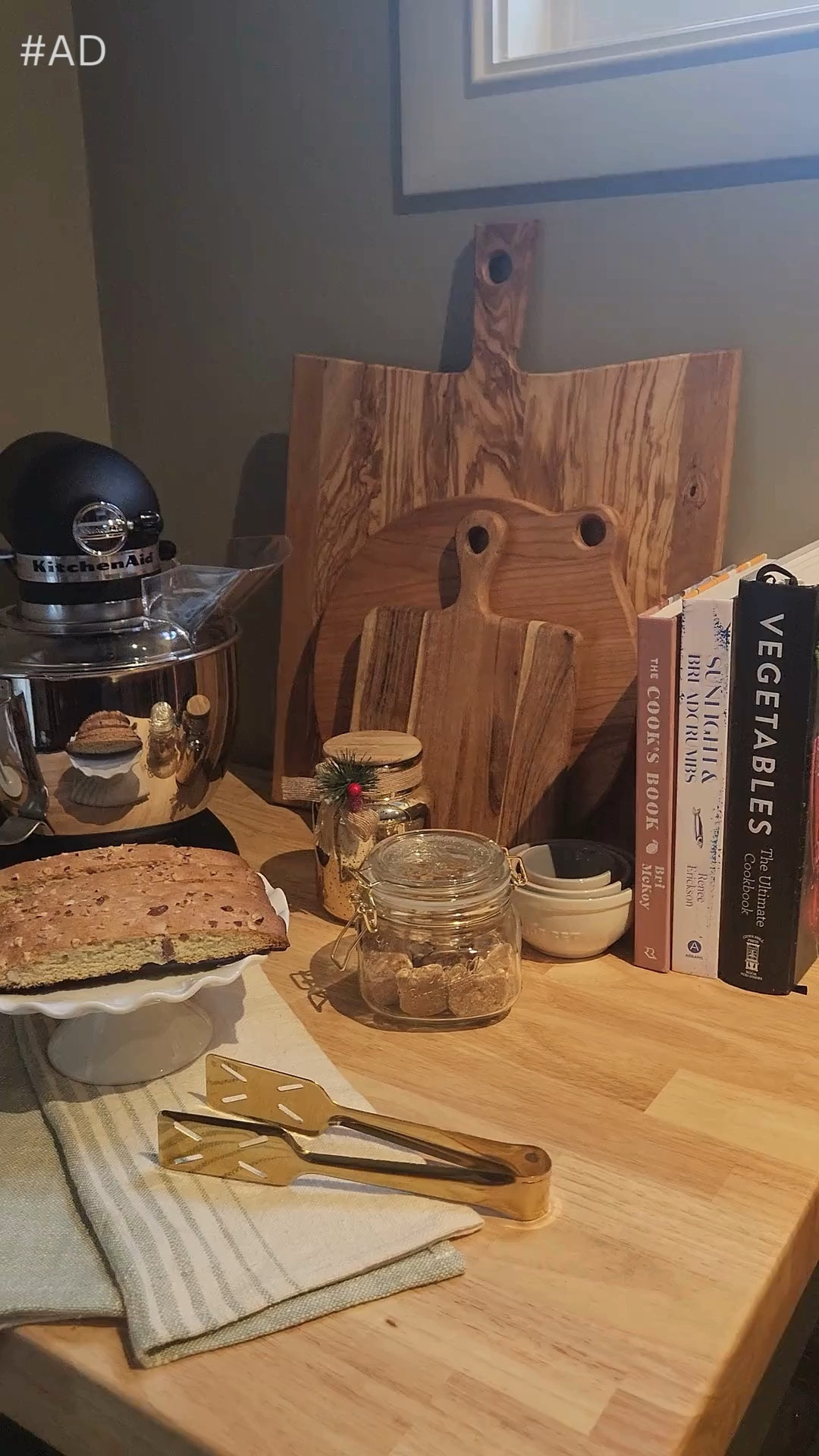 #AD Lowe’s can help you find thoughtful gift ideas such as creating a baking station for someone you know who loves to bake or simply replace their old stand mixer with one that will stand the test of time and make their life in the kitchen much more enjoyable! I absolutely love mine! Find all links in this post to shop this look!

#LowesPartner #AD #ltkvideo #baking #bakingstation #standmixer #bakergifts #gifting #giftideas #kitchenessentials #bestgifts #cuttingboard #charcuterieboard #cookbooks

#LTKHome #LTKOver40 #LTKGiftGuide