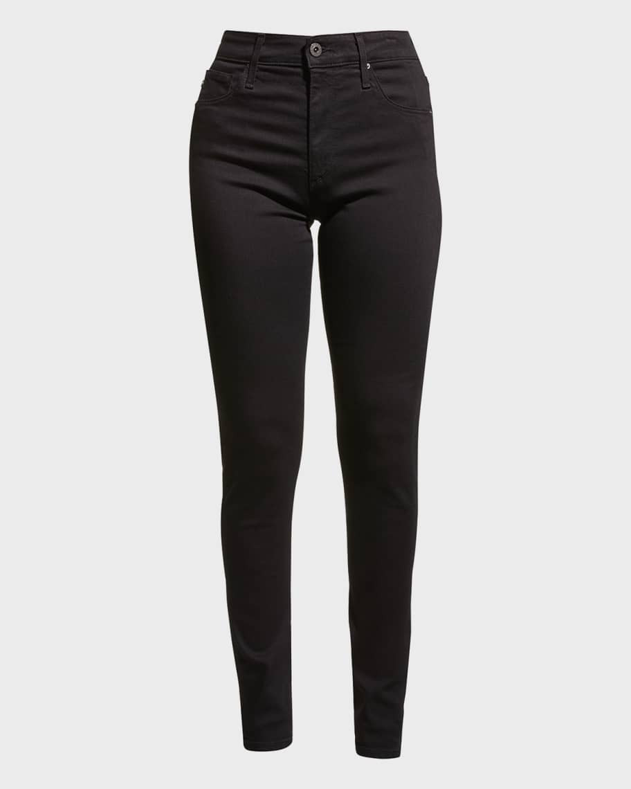 AG Jeans Farrah High-Rise Skinny Jeans | Neiman Marcus