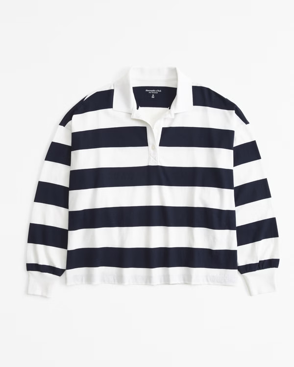 Essential Easy Premium Polished Polo | Abercrombie & Fitch (US)