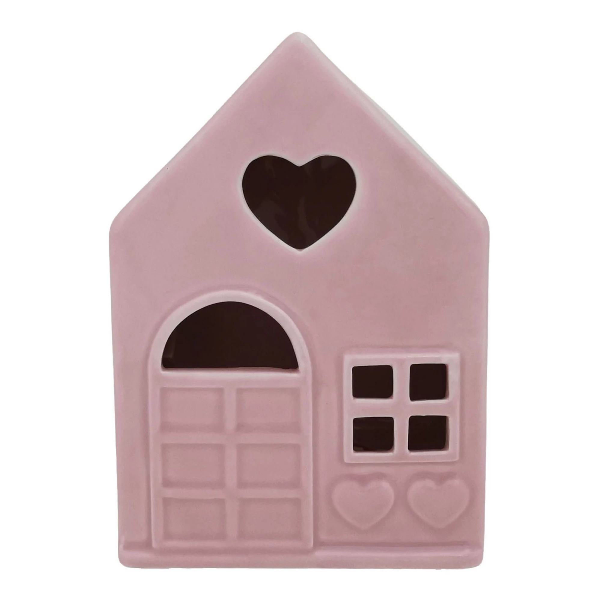 Celebrate Together™ Valentine's Day Pink Ceramic LED House Table Decor | Kohl's