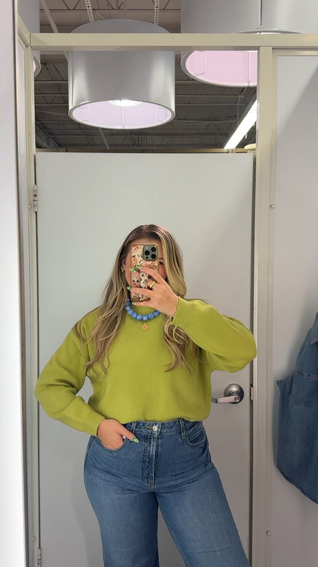 it's a chartreuse fall! this color has always been a favorite of mine, but I love seeing it everywhere this season. wearing a medium, jeans true to size. casual fall outfit, fall fashion hauls 

 #LTKootd #LTKSeasonal #LTKMidsize