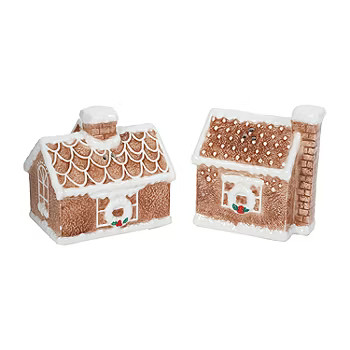 new!Martha Stewart Gingrbread Salt + Pepper Shakers | JCPenney