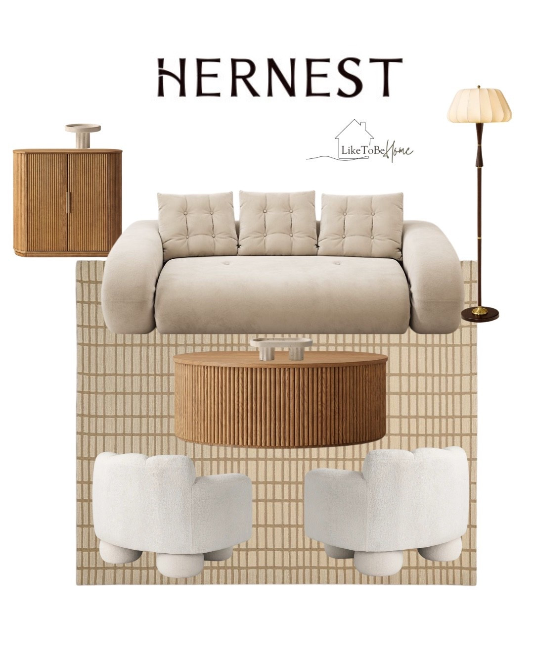 Looking to upgrade your bedroom or living room?

These beautiful pieces from HERNEST are the perfect mix of modern and timeless style. Use my code LIKETOBEHOME to save 15% off your order.

Living room, living room rug, sofa, accent chairs, standing lamp. Coffee, table 

#LTKHome #LTKSaleAlert