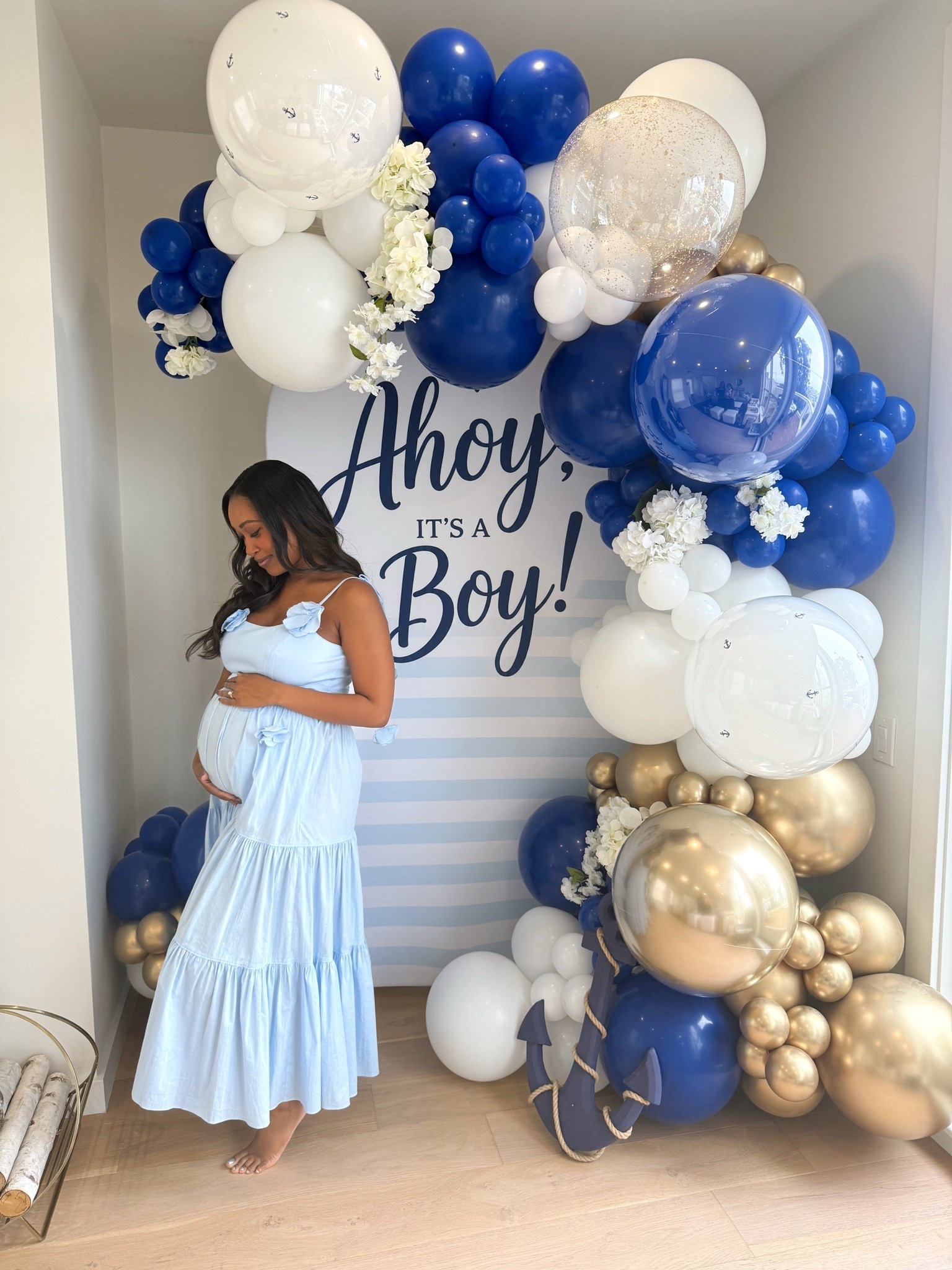 Baby shower - Ahoy it’s a boy! ⚓️🩵🍼

#LTKootd #LTKmomlife #LTKBump