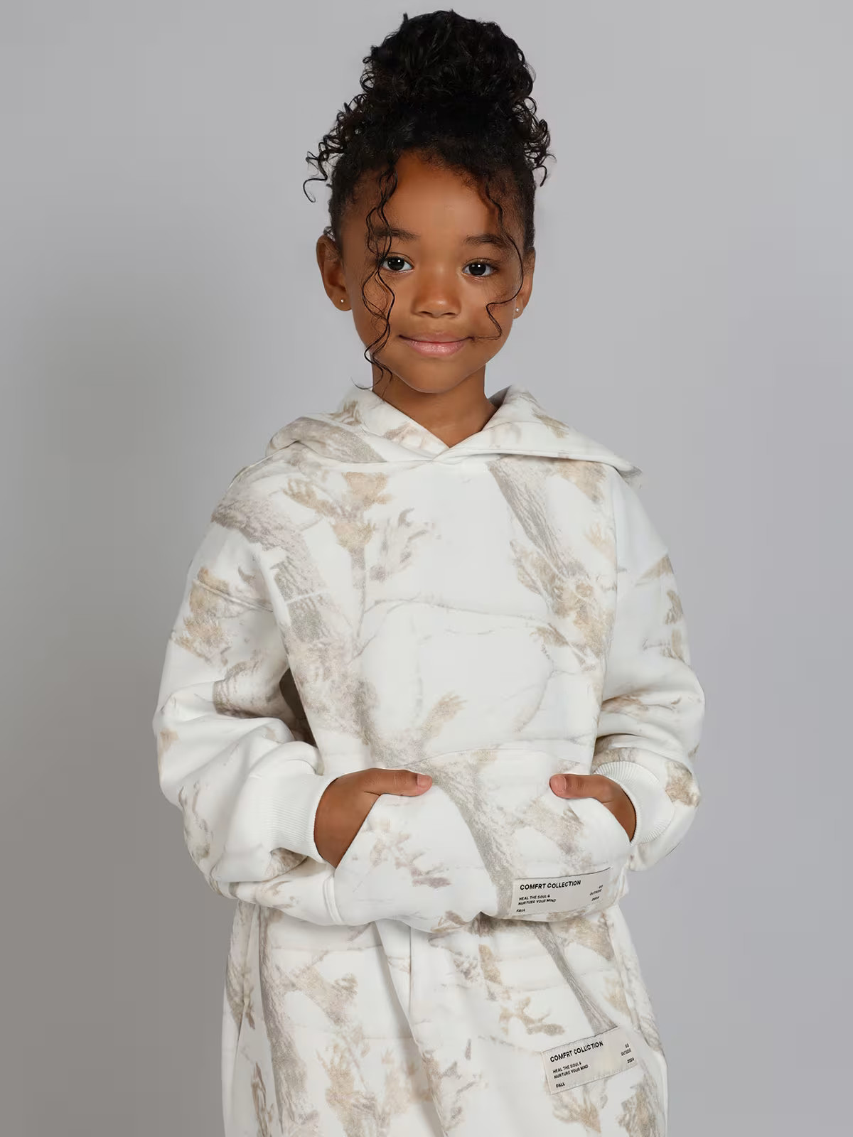 Camo Kids Hoodie | Comfrt