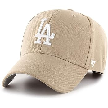 '47 Brand Relaxed Fit Cap - MVP Los Angeles Dodgers Khaki | Amazon (US)