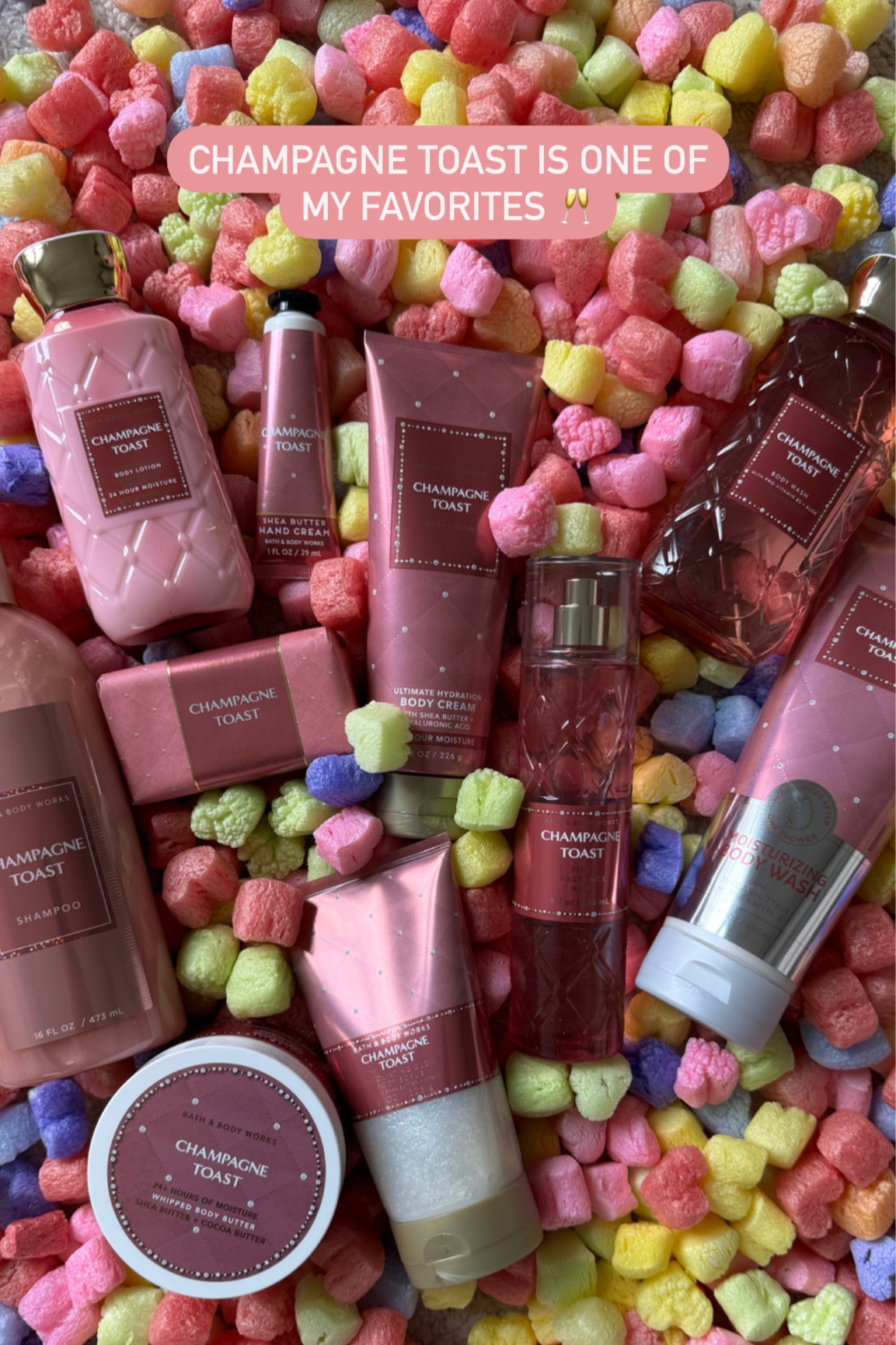 Did y’all know BBW has SHAMPOO + CONDITIONER NOW???!! WHATT!! MIND...🤯🩷 

Champagne Toast is one of my favorites!! 🥂

#LTKGiftGuide #LTKMostLoved #LTKbeauty