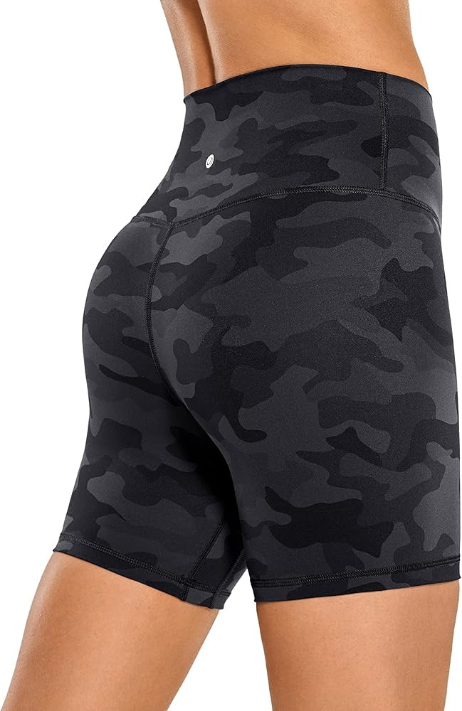 CRZ YOGA Women's Naked Feeling Biker Shorts - 3'' / 4'' / 6'' / 8'' High Waisted Yoga Workout Run... | Amazon (US)