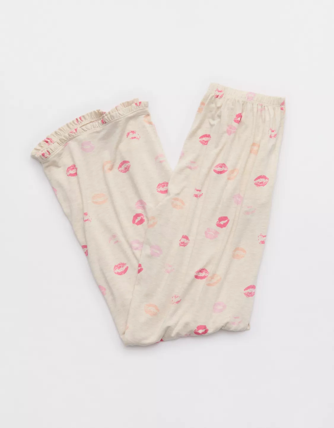 Aerie Real Soft® Ruffle Trouser PJ Pant | American Eagle Outfitters (US & CA)