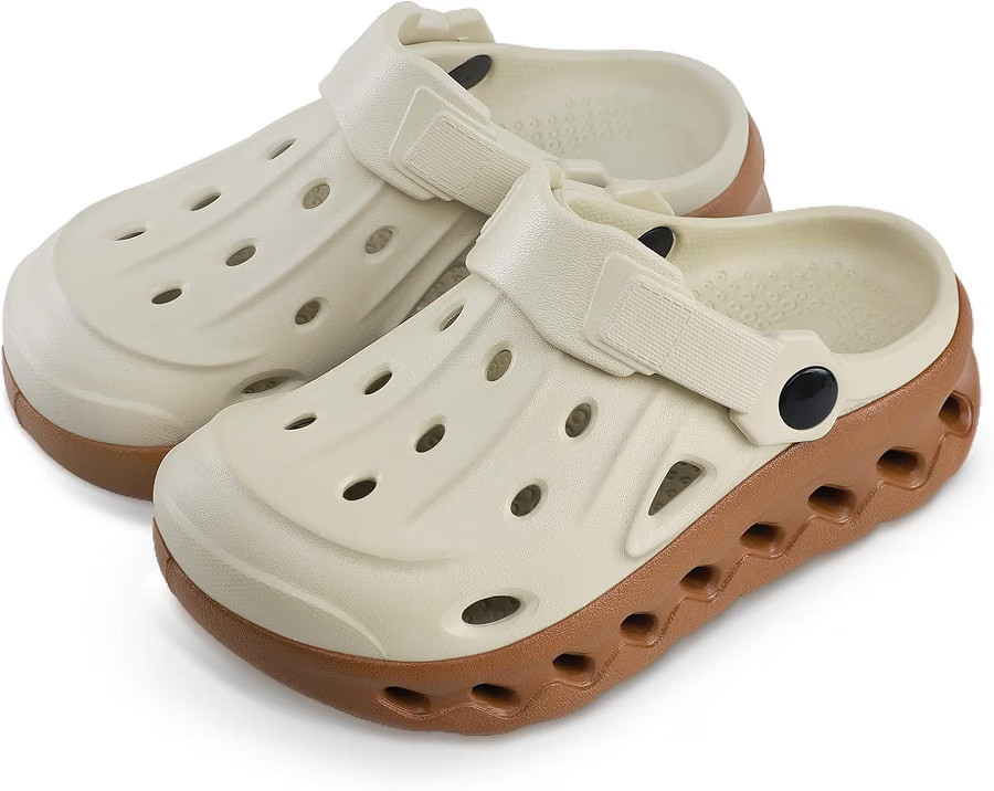 Kids Platform Clogs Boys Scandals Kids Light Weight Slip on Clogs | Amazon (US)
