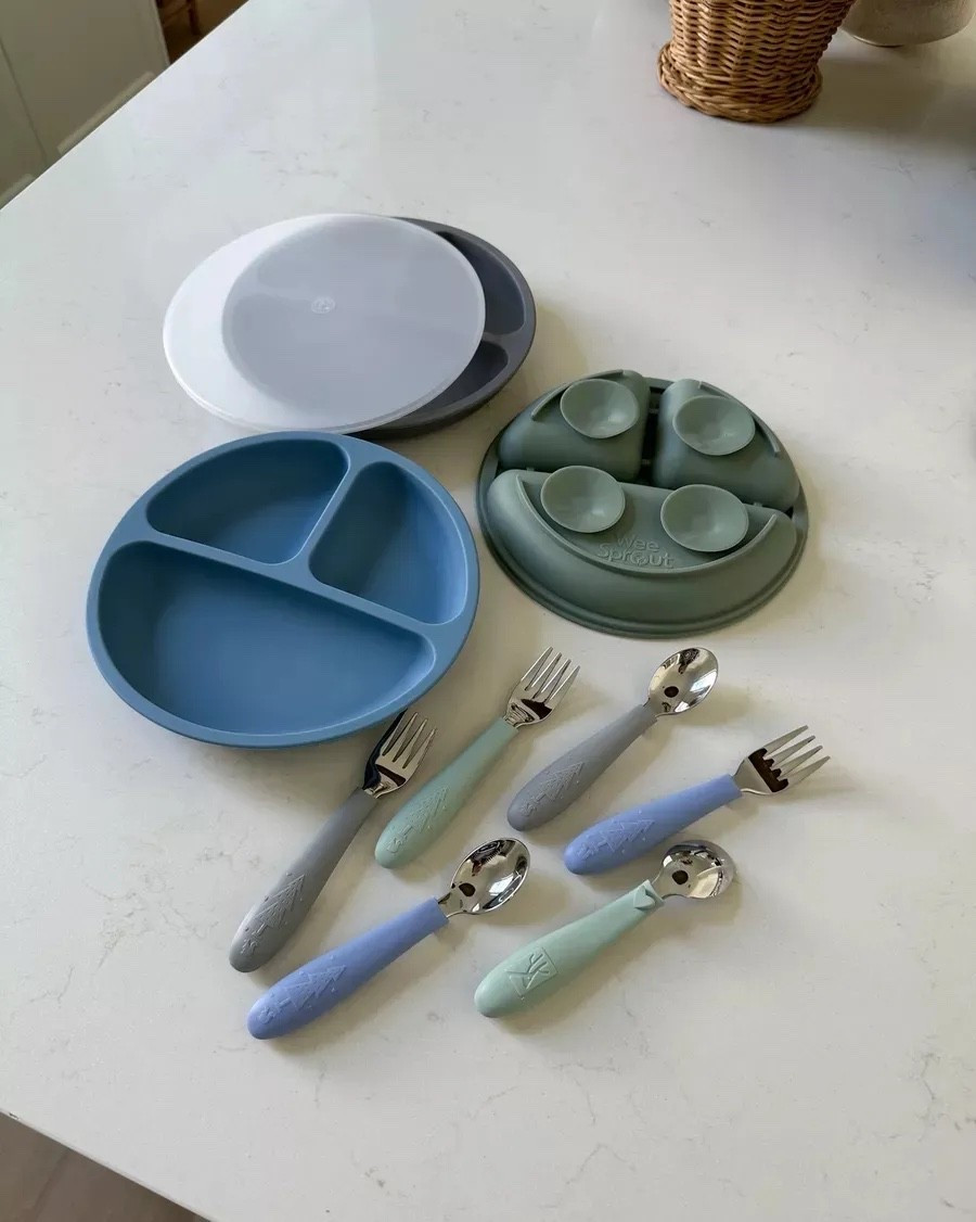 Starting self-feeding can feel a little chaotic, but these suction plates and utensils make it so much easier! They stay put and help keep the mess under control, which honestly makes the whole mealtime experience so much more enjoyable for everyone!

amazon finds, toddler meals, affordable finds, baby essentials, mealtime made easy, baby registry, mom tips, self-feeding, suction plates, toddler feeding, mom hack

#LTKBaby