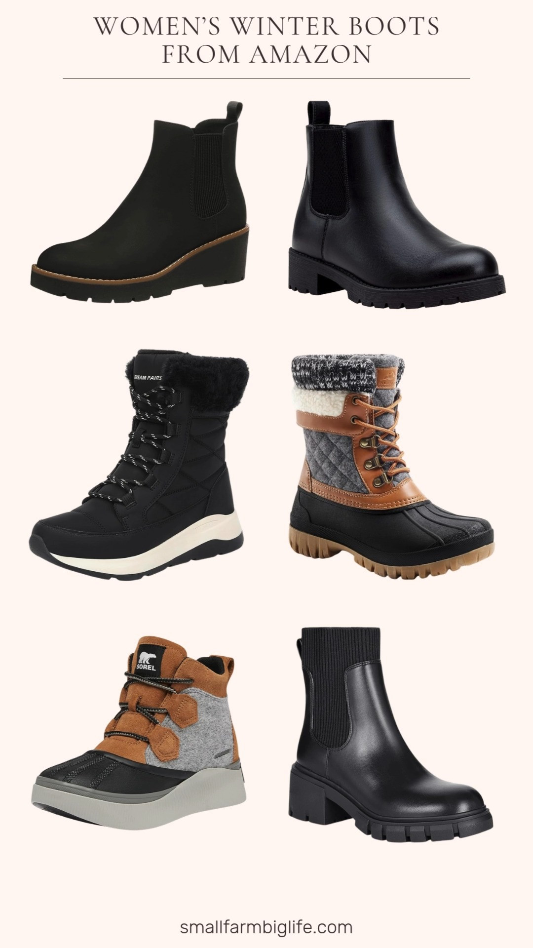 Women’s winter boot favorites from Amazon ❄️👢 Warm, comfy, and cozy styles you can rely on. Think black Chelsea ankle boots, waterproof snow boots, and everyday pairs made to keep your feet comfortable all season long. 

 #LTKootd #LTKOver40 #LTKFindsUnder100