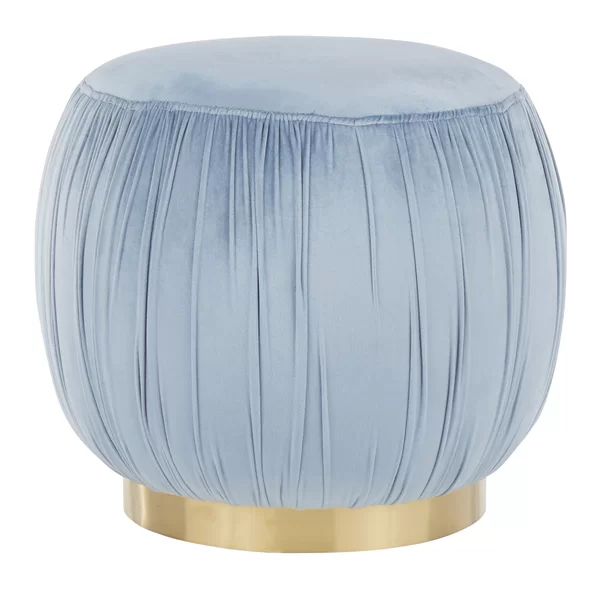 Belrose Ruched Pouf | Wayfair North America