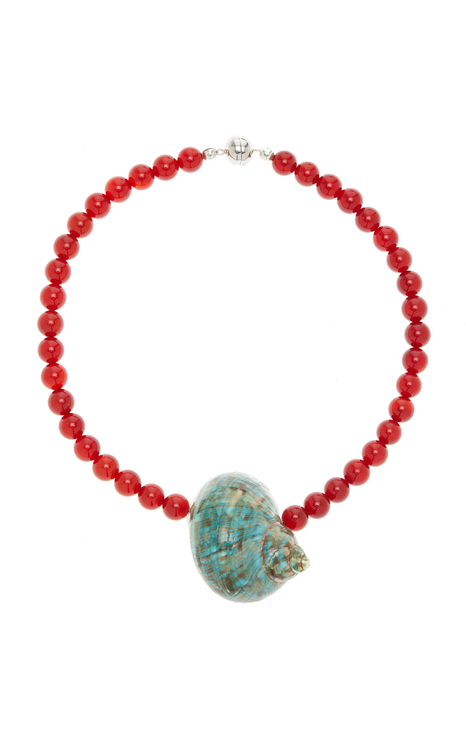 Exclusive Sardinia Carnelian Shell Necklace | Moda Operandi (Global)