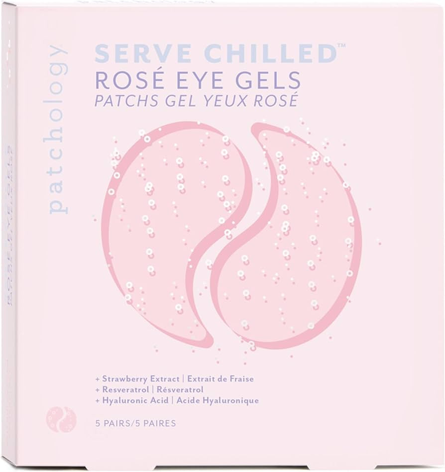 Patchology Serve Chilled Rosé Hydrating Under Eye Patches for Dark Circles, Beauty & Personal Ca... | Amazon (US)