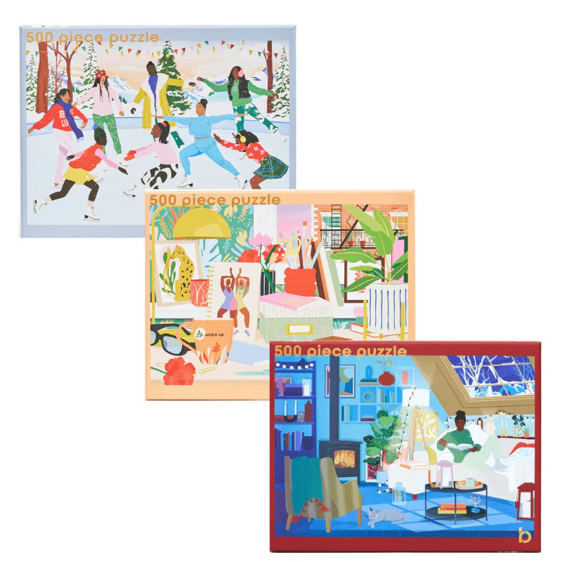 Cozy Fall Puzzle Trio | Be Rooted