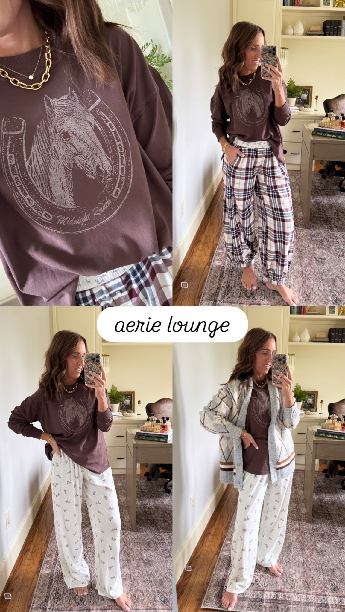 Aerie loungewear. Weekend casual.