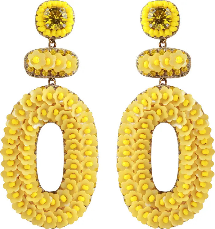 Deepa Gurnani Britt Floral Drop Earrings | Nordstrom | Nordstrom