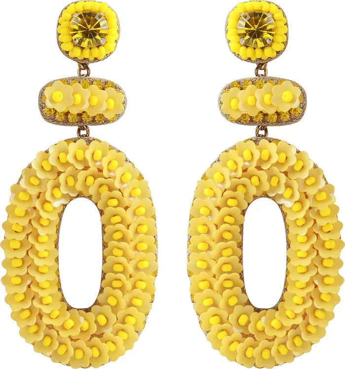 Deepa Gurnani Britt Floral Drop Earrings | Nordstrom | Nordstrom