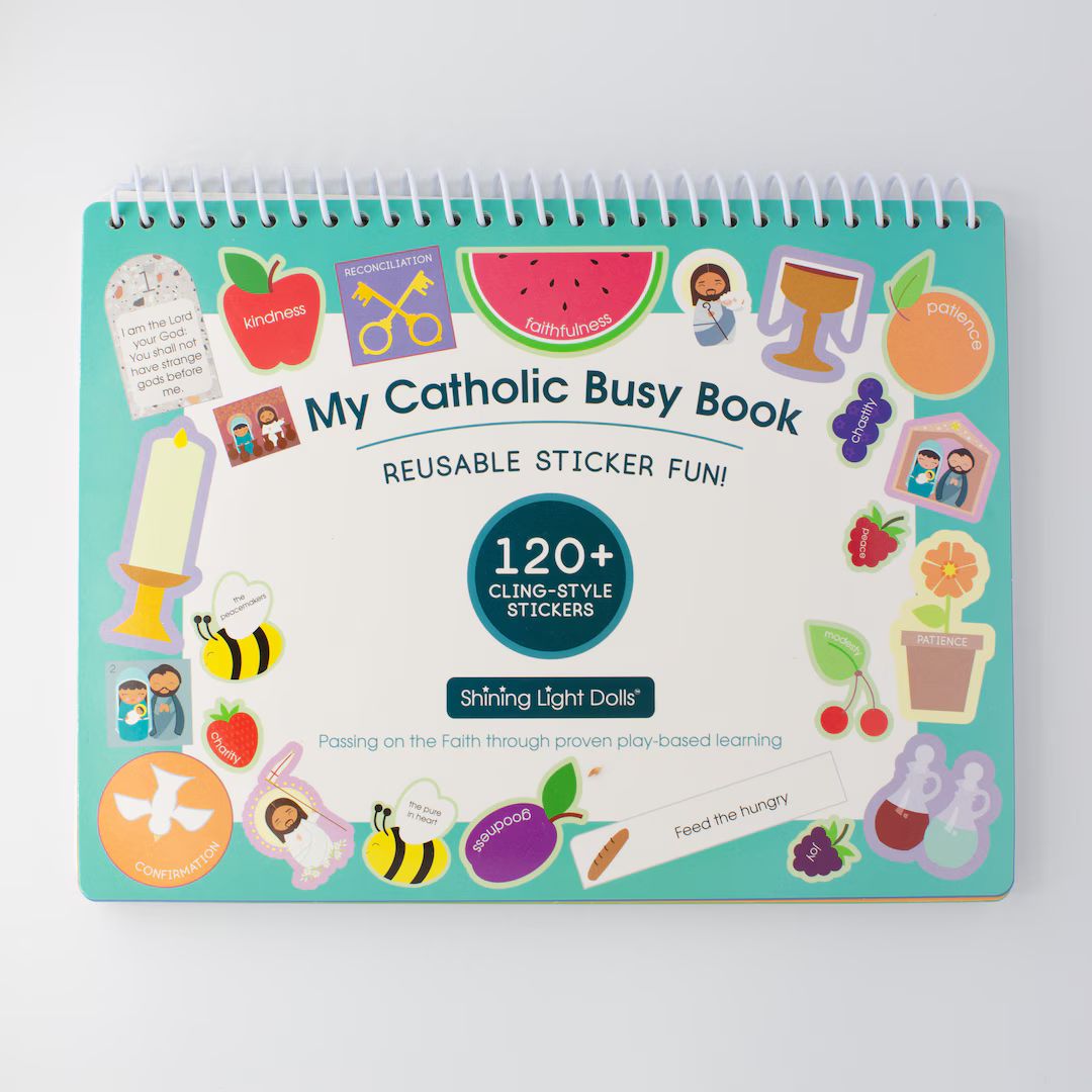 My Catholic Busy Book Reusable Sticker Fun - Etsy Philippines | Etsy ROW