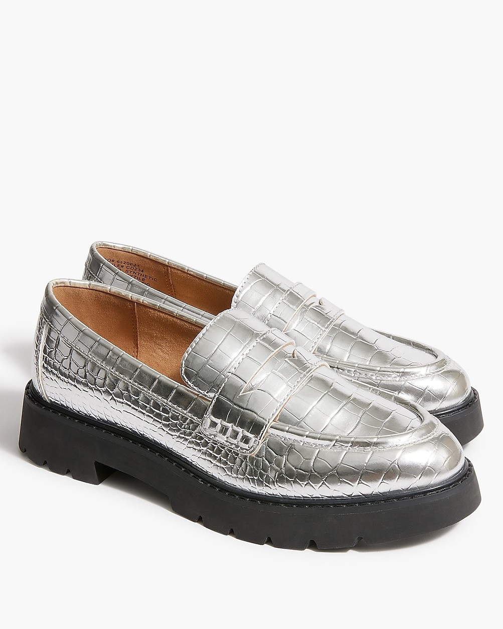 Lug-sole penny loafers | J.Crew Factory