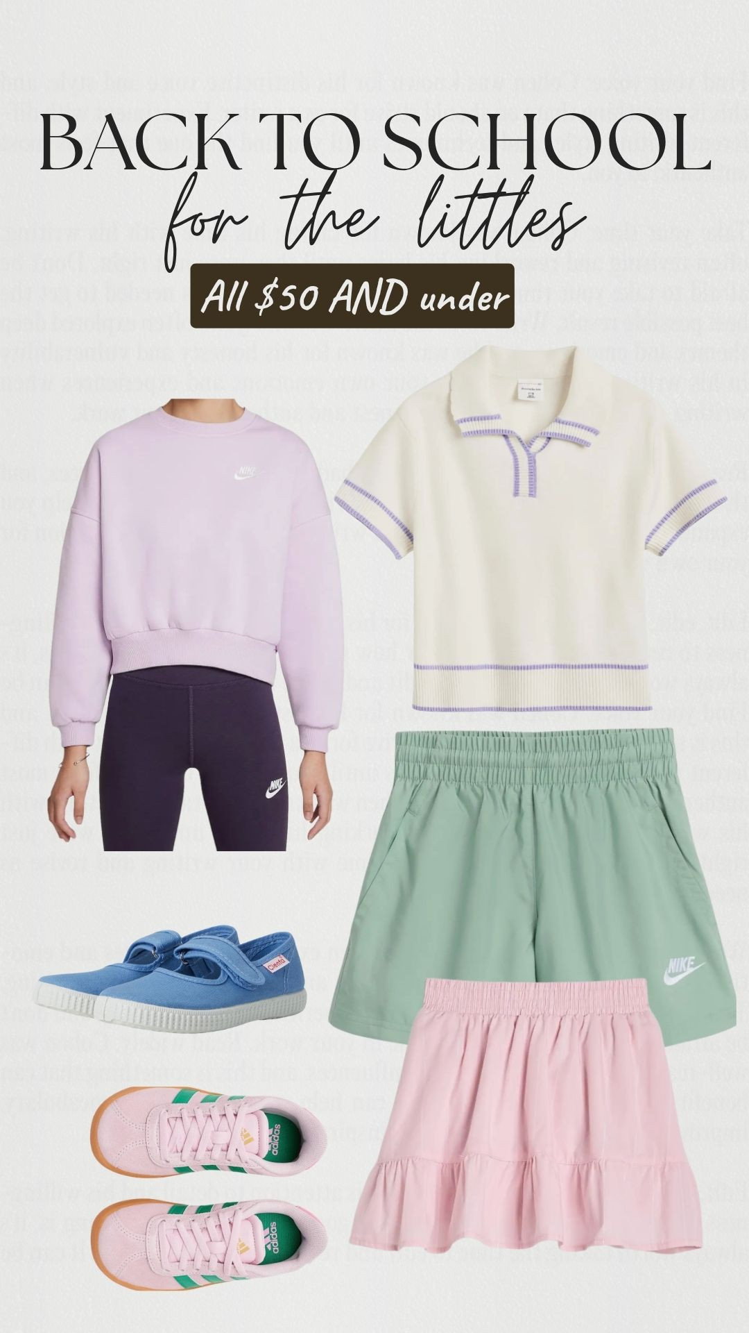 ALL $50 & UNDER FOR THE LITTLE ONES! 

#BackToSchool #KidsOutfit #OOTD 

 #LTKootd #LTKmomlife