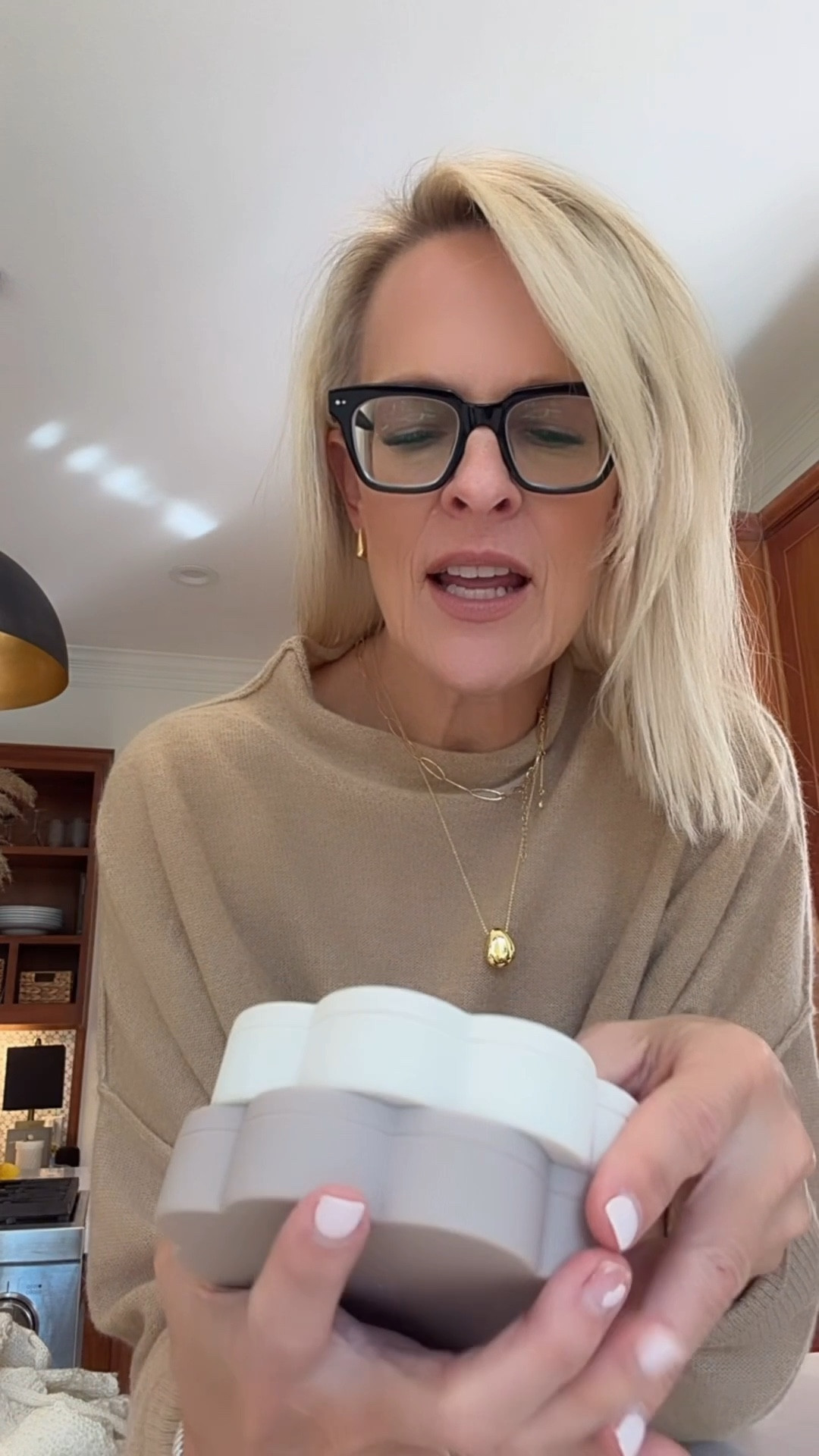 AM/pm stacking pill containers. So pretty 
Help to keep you organized with your vitamin supplements or prescription pills

The lid rotates over letting you know whether you have taken that days vitamins

#LTKBeauty #LTKOver40 #LTKHome