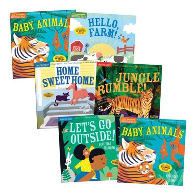 Indestructibles Wordless Animal Book Set - Set of 6 | Target